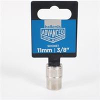Halfords Advanced 11mm 3/8 Drive 12-Point Socket *NEW* UK Seller!