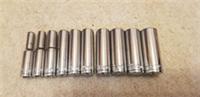 Set of 10 Halfords Advanced 1/4 drive deep 6 point sockets 5-14mm Professional