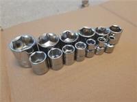 Halfords Advanced 3/8 drive SAE Imperial AF Sockets 1/4 to 1 Professional
