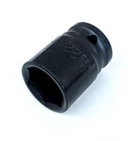 22mm Halfords Advanced 1/2" dr. drive Cr-Mo air impact shallow socket 6 pt tool