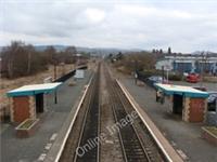 Photo 6x4 Craven Arms station from the footbridge Halford/SO4383 See [[3 c2010