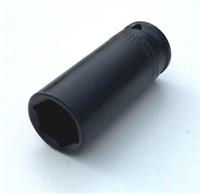Halfords Advanced 18mm deep long 6 pt air gun impact socket 3/8" dr. drive tool