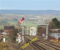 Photo 6x4 Semaphore signals at Craven Arms station Halford/SO4383 The Ma c2011
