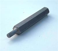 M5 Halfords Advanced XZN triple square spline 5mm Hex Shank 75mm long deep