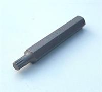M6 Halfords Advanced XZN triple square spline 6mm Hex Shank 75mm long reach deep
