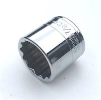 7/8" Halfords Adcanced 3/8" dr. drive shallow socket 12 pt bi-hex tool