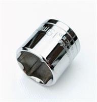 19mm Halfords Advanced 3/8" dr. drive shallow socket 6 pt point chrome tool