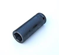 19mm Halfords Advanced deep long 6pt air impact socket 1/2" dr. drive Cr-Mo tool
