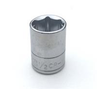 1/2" SAE Halfords Advanced 1/4" dr. drive shallow socket 6 pt imperial tool