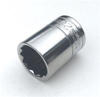 20mm Halfords Advanced 1/2" dr. drive shallow socket 12 pt bi-hex tool