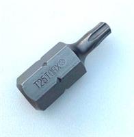 T25 Halfords Advanced Tamper TX Torx 10mm Hex Shank 30mm short stubby TX25