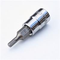 3mm Allen hex Halfords Advanced Professional 1/4" dr. drive socket tool H3