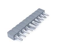Halfords Screwdriver bit set PH Phillps Torx TX 1/4" hex PH3 PH2 PH1 T15 T10 T9