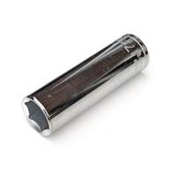 Halfords Advanced 17mm deep long reach 6 pt chrome socket 1/2" dr. drive tool