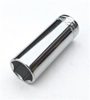 Halfords Advanced 21mm deep long reach 6 pt chrome socket 1/2" dr. drive tool