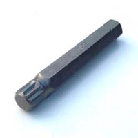 M10 10mm Halfords Advanced XZN triple square spline 10mm hex shank 75mm long