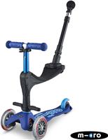 Mini Micro 3in1 Deluxe Plus Blue Kids Scooter