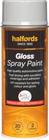 Halfords S1-020 Grey Gloss Car Spray Paint - 400Ml