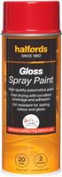 Halfords S4-100 Red Gloss Car Spray Paint - 400Ml