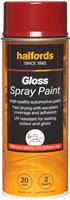 Halfords S4-090 Red Gloss Car Spray Paint - 400Ml