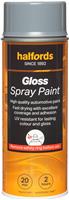 Halfords S1-060 Grey Gloss Car Spray Paint - 400Ml