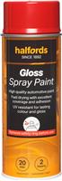 Halfords S4-150 Red Gloss Car Spray Paint - 400ml