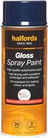 Halfords S3-140 Blue Gloss Car Spray Paint - 400Ml