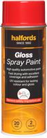 Halfords S4-220 Red Gloss Car Spray Paint - 400ml