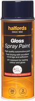 Halfords S3-110 Blue Gloss Car Spray Paint - 400Ml