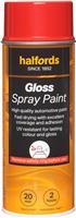 Halfords S4-250 Red Gloss Car Spray Paint - 400Ml