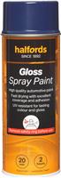 Halfords S3-190 Blue Gloss Car Spray Paint - 400Ml