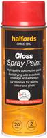 Halfords S4-280 Red Gloss Car Spray Paint - 400Ml