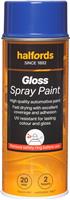 Halfords S3-240 Blue Gloss Car Spray Paint - 400Ml