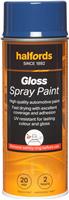 Halfords S3-270 Blue Gloss Car Spray Paint - 400Ml