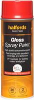 Halfords S4-290 Red Gloss Car Spray Paint - 400Ml