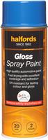 Halfords S3-320 Blue Gloss Car Spray Paint - 400Ml
