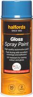 Halfords S3-370 Blue Gloss Car Spray Paint - 400Ml