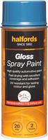 Halfords S3-360 Blue Gloss Car Spray Paint - 400Ml