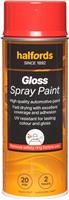 Halfords S4-300 Red Gloss Car Spray Paint - 400Ml