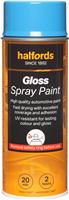 Halfords S3-410 Blue Gloss Car Spray Paint - 400Ml