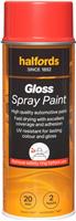 Halfords S4-310 Red Gloss Car Spray Paint - 400Ml