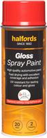 Halfords S4-320 Red Gloss Car Spray Paint - 400Ml