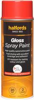 Halfords S4-330 Red Gloss Car Spray Paint - 400Ml