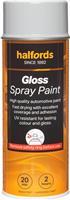 Halfords S1-030 Grey Gloss Car Spray Paint - 400ml