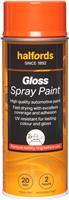 Halfords S5-060 Orange Gloss Car Spray Paint - 400Ml