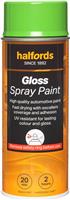 Halfords S7-020 Green Gloss Car Spray Paint - 400Ml