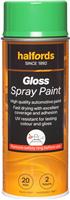 Halfords S7-030 Green Gloss Car Spray Paint - 400Ml