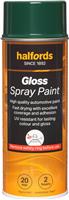 Halfords S7-080 Green Gloss Car Spray Paint - 400Ml