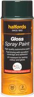 Halfords S7-110 Green Gloss Car Spray Paint - 400Ml