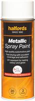 Halfords S0-050 White Gloss Car Spray Paint - 400Ml